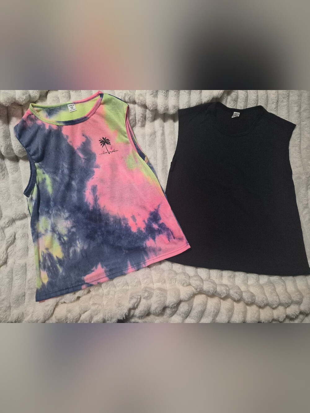Sleeveless Shirts Muscle Tanks (2) Bundle
